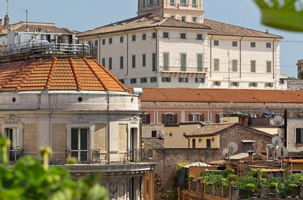 Hotel La Fenice | Rome | View from the Roof Garden
